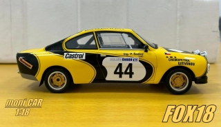 Škoda 130 RS No. 44 - Václav Arazim - Pavel Šedivý - Chemopetrol Litvínov - Rally Škoda 1983 (1:18) FOX18
